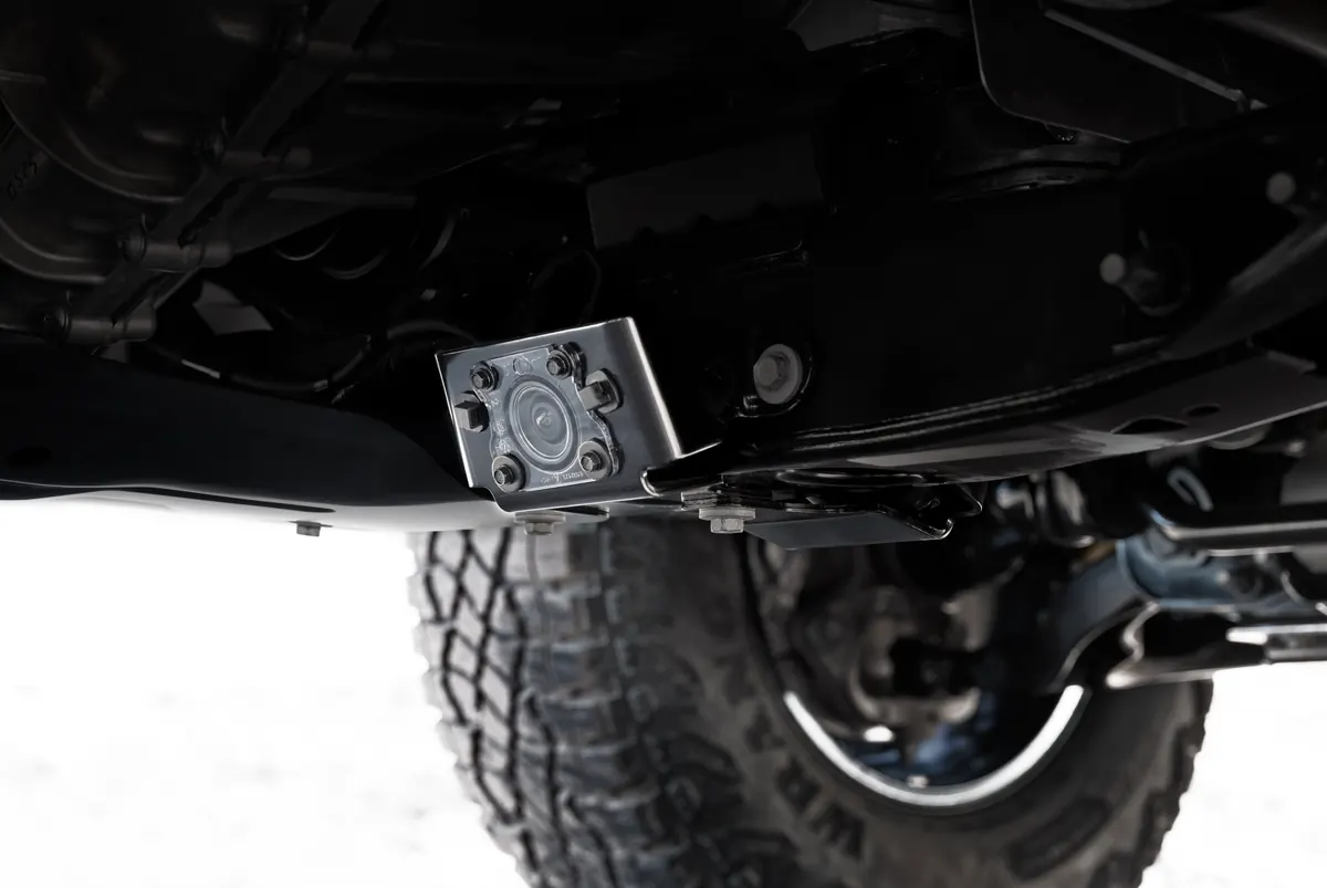 2026 GMC Canyon underbody camera at Larkin Cobb GMC in Eaton OH